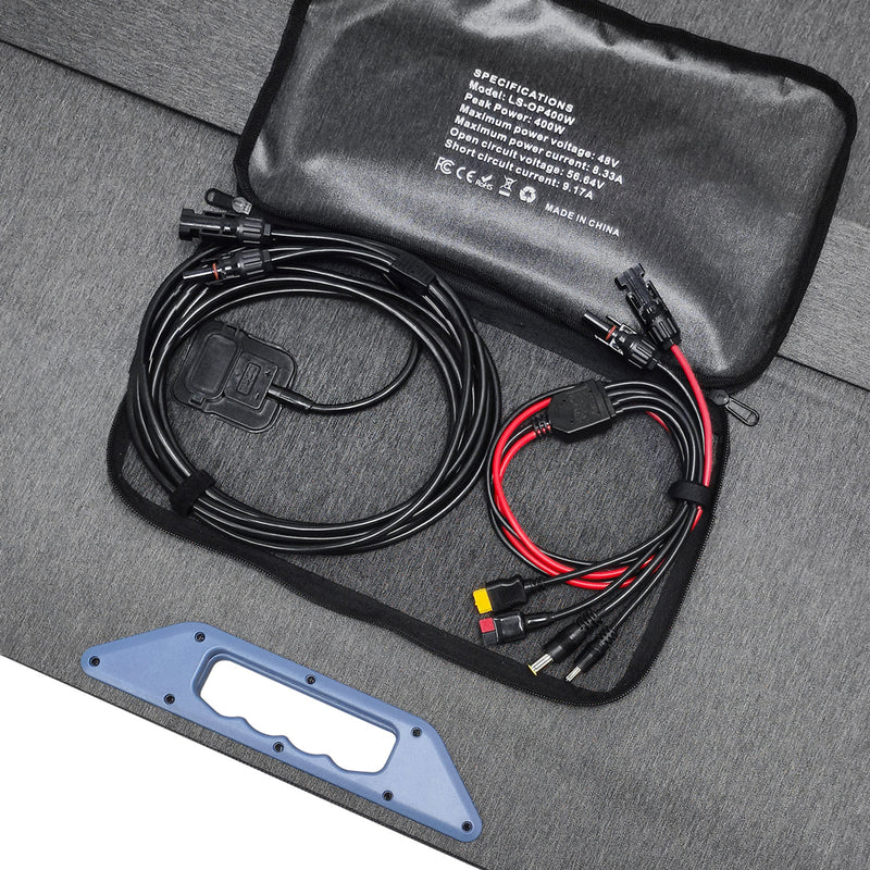 Load image into Gallery viewer, LensunSolar 400W Waterproof Foldable Solar Panel