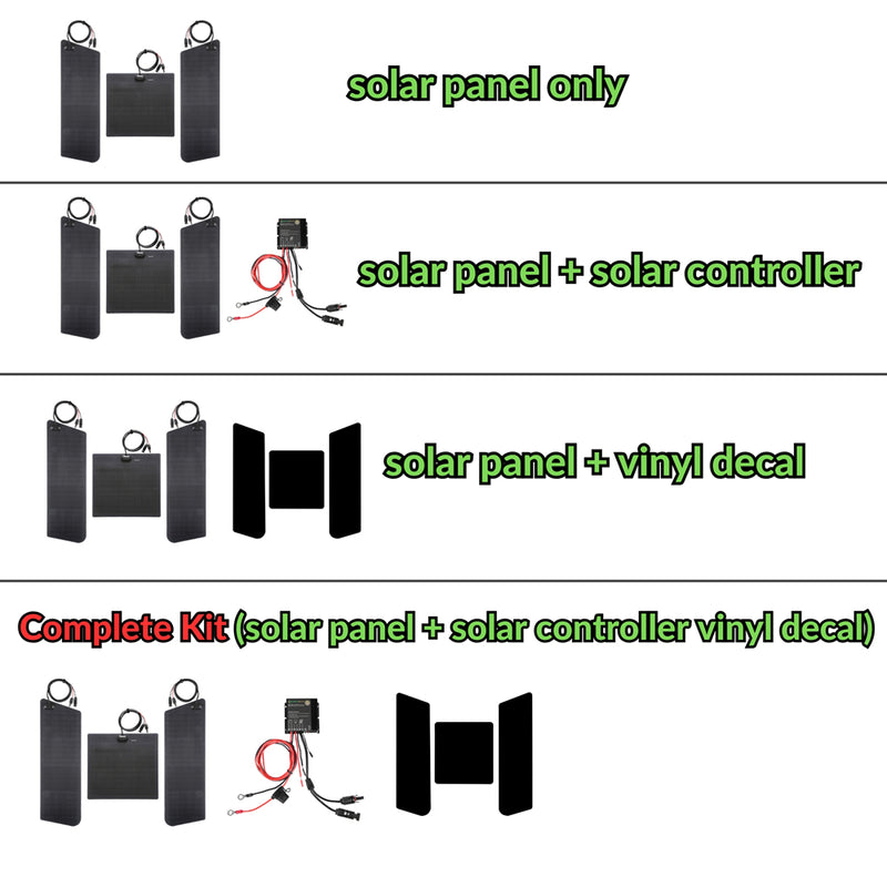 Load image into Gallery viewer, Toyota 4Runner 4th&5th Gen(2003-2024) with Scoop Lensun 80W Hood Solar Panel