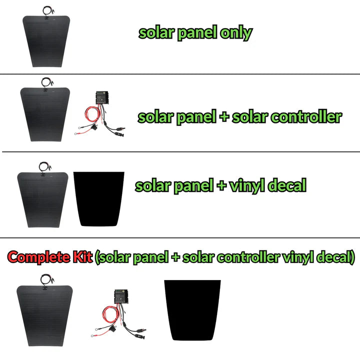 تحميل الصورة إلى عارض المعرض، BMW-X7-Lensun-100W-Hood-Flexible-Solar-Panel-1