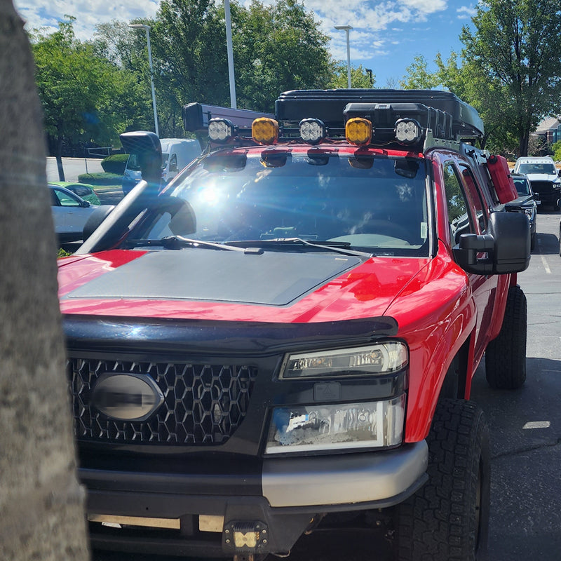 Load image into Gallery viewer, Chevrolet Colorado (2004-2014) Lensun 90W Hood Flexible Solar Panel