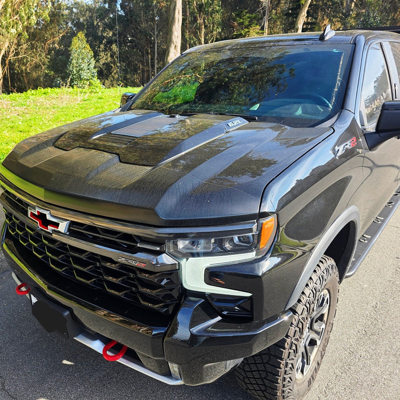 Load image into Gallery viewer, Chevrolet-Silverado-1500-Lensun-45W-Hood-Solar-Panel-4