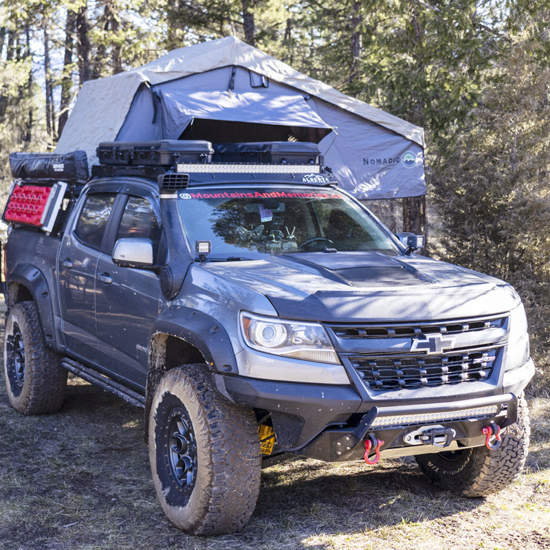 Load image into Gallery viewer, Chevrolet Colorado ZR2 Lensun 45W Hood Flexible Solar Panel