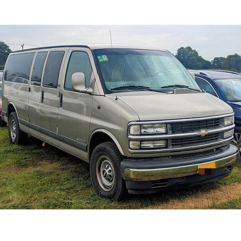 Load image into Gallery viewer, Chevrolet_Express_2500_3500_Lensun_80W_Hood_Solar_Panel