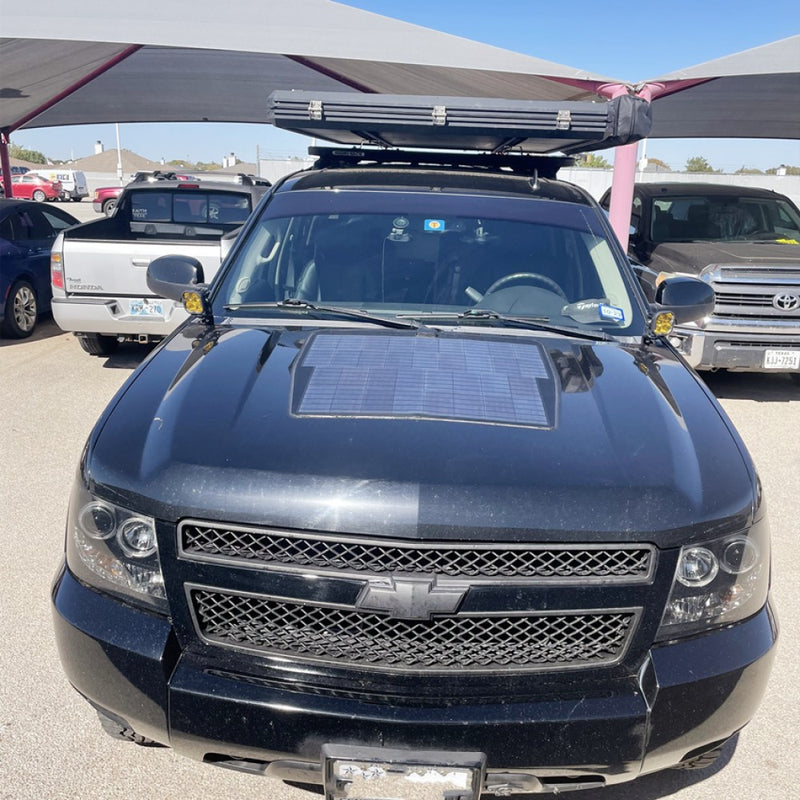Load image into Gallery viewer, Chevrolet Tahoe (2000-2020) Lensun 85W Hood Flexible Solar Panel