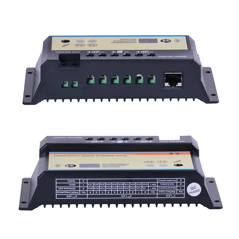 Load image into Gallery viewer, Lensun Dual Battery 10A Solar Charge Controller 12/24V