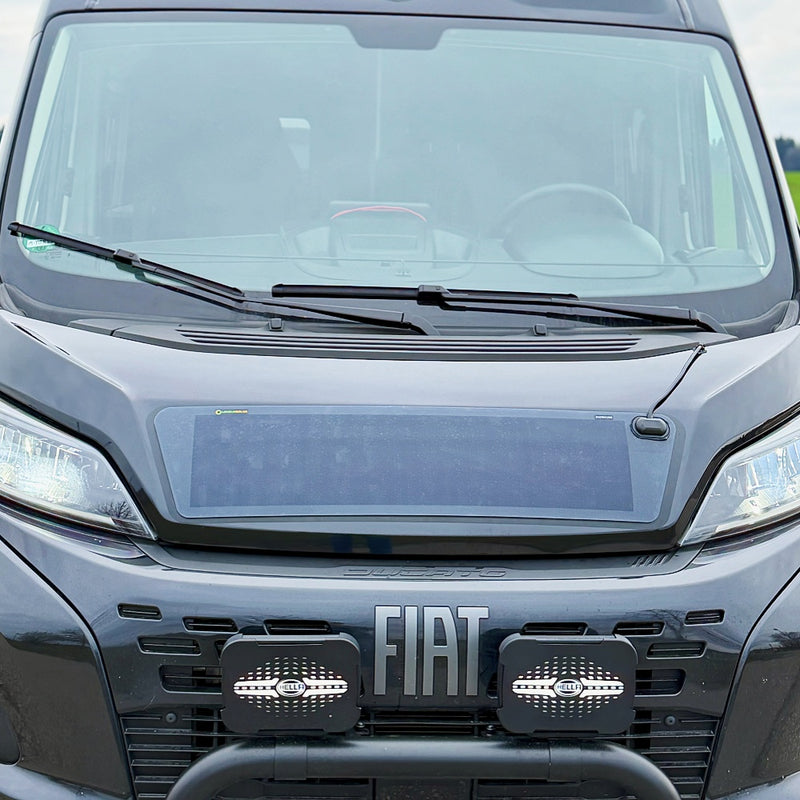 Load image into Gallery viewer, Fiat_Ducato_Lensun_36W_Bonnet_Solar_Panel-4