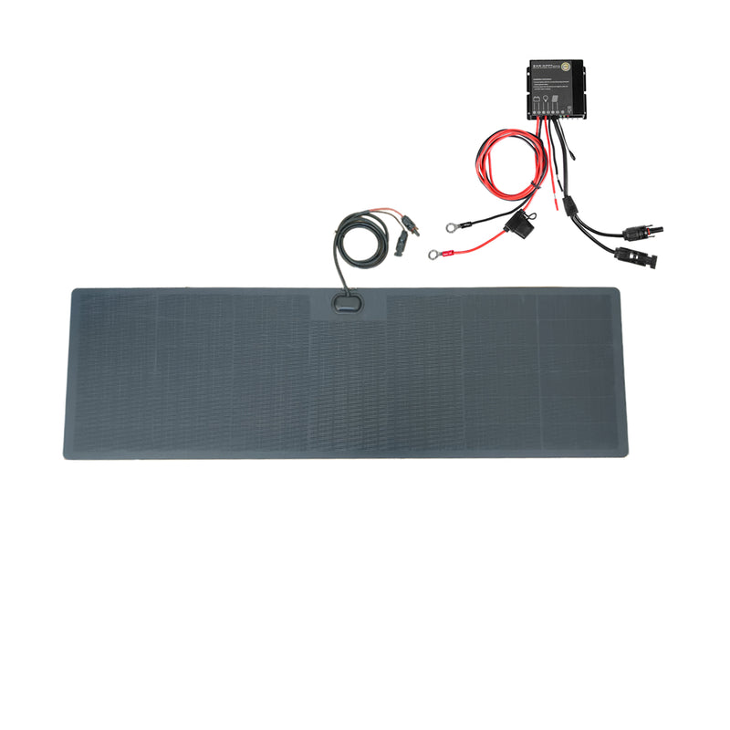 تحميل الصورة إلى عارض المعرض، لوحة شمسية مرنة بقوة 72 واط من Lensun لغطاء محرك فورد برونكو رابتور (2021-حتى الآن)