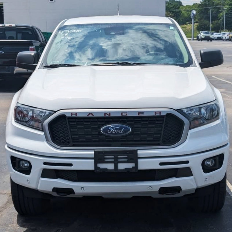 Load image into Gallery viewer, Ford-Ranger-Lensun-110W-12V-Hood-Flexible-Solar-Panel-1