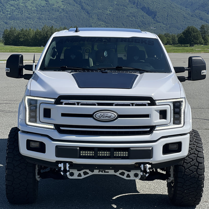 Load image into Gallery viewer, Ford F-150 (2015-2020) Lensun 90W Hood/Bonnet Flexible Solar Panel