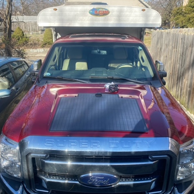 Load image into Gallery viewer, Ford Super Duty 3rd Gen(2011-2016) F250 Lensun 95W Hood Flexible Solar Panel