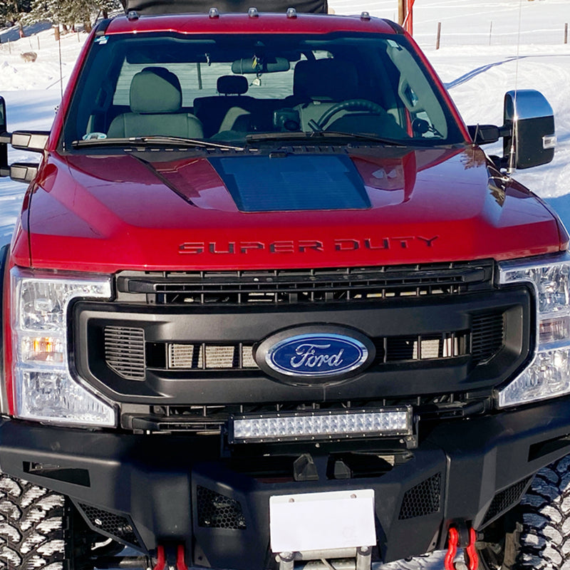 Load image into Gallery viewer, Ford Super Duty 4th Gen(2017-2022) Lensun 65W Hood Flexible Solar Panel