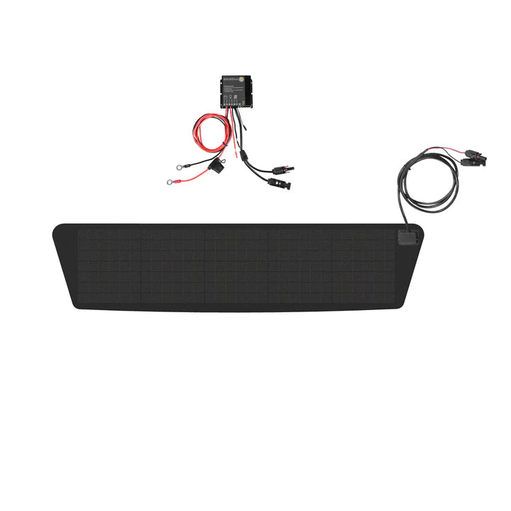 Load image into Gallery viewer, Ford_Transit_MK7_Lensun_30W_Bonnet_Solar_Panel_2