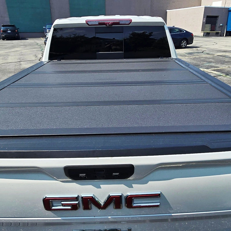 Load image into Gallery viewer, GMC-Sierra-1500-BAKFlip-MX4-Hard-Tonneau-Cover-160W-240W-Solar-Panel-1