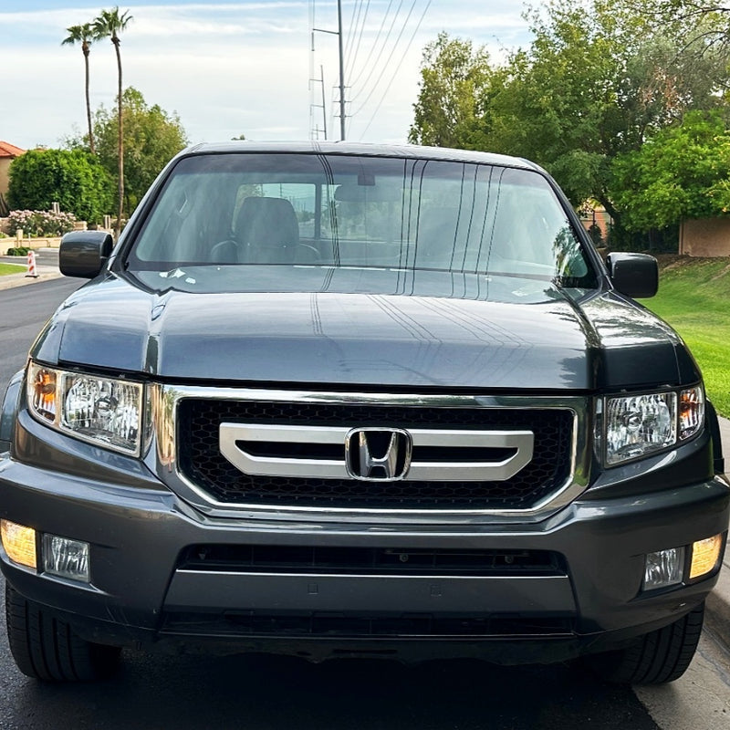 Load image into Gallery viewer, Honda-Ridgeline-YK1-Lensun-90W-Hood-Flexible-Solar_Panel-1