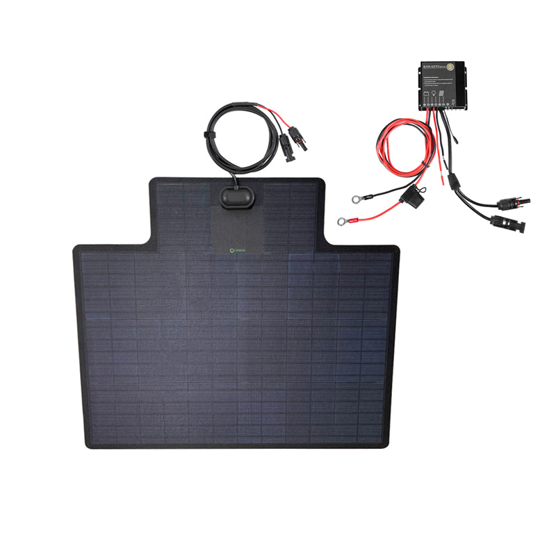 تحميل الصورة إلى عارض المعرض، Honda Odyssey 4th Gen (2011-2017) Lensun 80W Hood/Bonnet Flexible Solar Panel-3