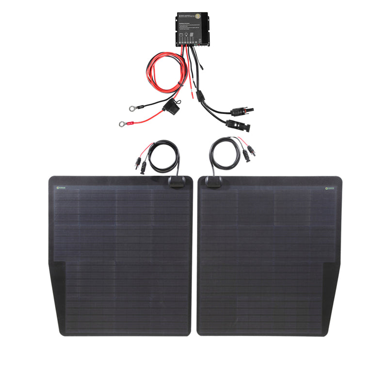 Load image into Gallery viewer, Hyundai Ioniq 5 (2021-Present) Lensun 140W Hood Flexible Solar Panel-2