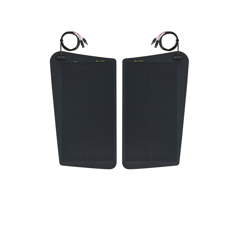 Load image into Gallery viewer, Jeep-Grand-Cherokee-WJ-Lensun-130W-Hood-Bonnet-Solar-Panel-3