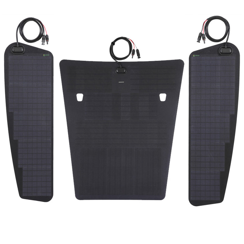 Load image into Gallery viewer, Jeep Cherokee KL (2014-2022) Lensun 145W Hood Flexible Solar Panel