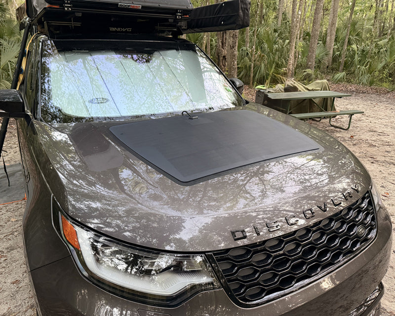 Load image into Gallery viewer, Land Rover Discovery 3rd Gen(2017-present) Lensun 100W Hood/Bonnet Solar Panel