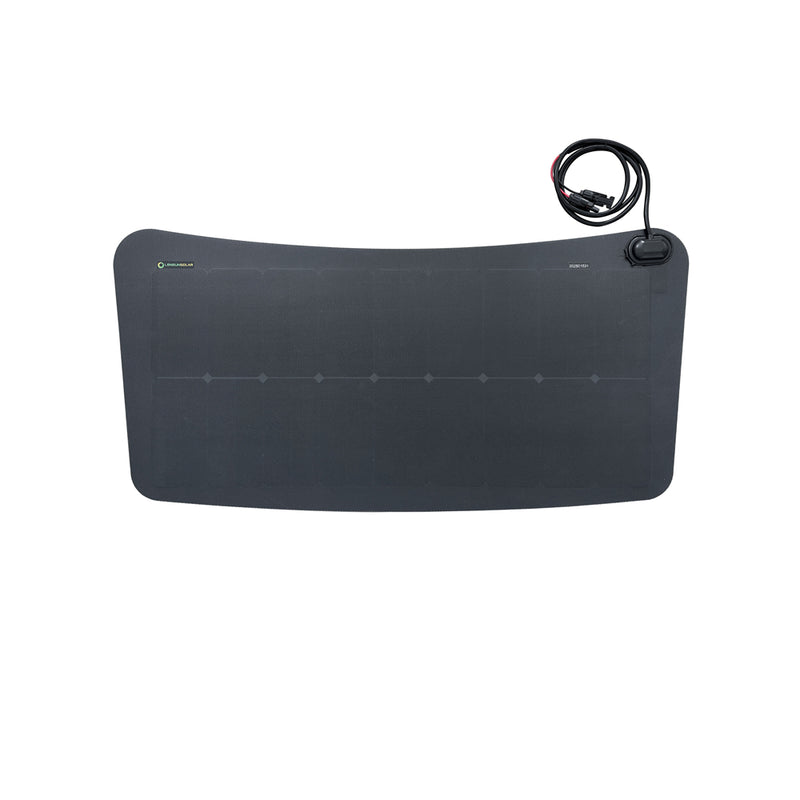 تحميل الصورة إلى عارض المعرض، لوحة شمسية مرنة بقوة 100 واط لغطاء المحرك/غطاء المحرك من طراز Land Rover Discovery من الجيل الثالث (2017 حتى الآن)