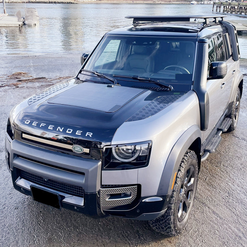 Load image into Gallery viewer, Land Rover Defender (2020-present) Lensun 90W Hood Bonnet Flexible Solar Panel