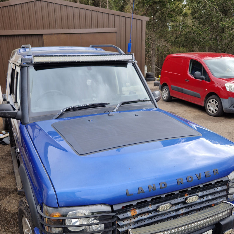 Load image into Gallery viewer, Land Rover Discovery 2nd Gen(1998–2004) Lensun 135W Hood/Bonnet Flexible Solar Panel