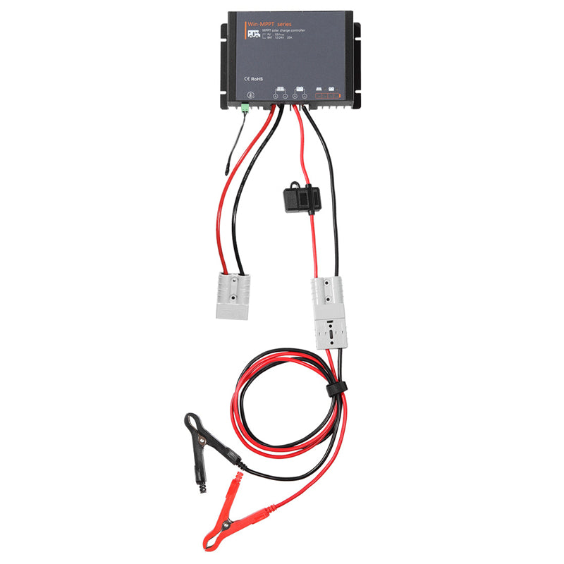 Load image into Gallery viewer, LensunSolar 200W 12V Solar Blanket with Waterproof MPPT Regulator