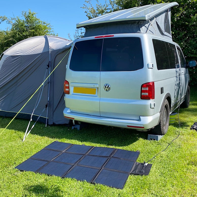 Load image into Gallery viewer, Lensun 200W 12V Portable Solar Panel Blanket