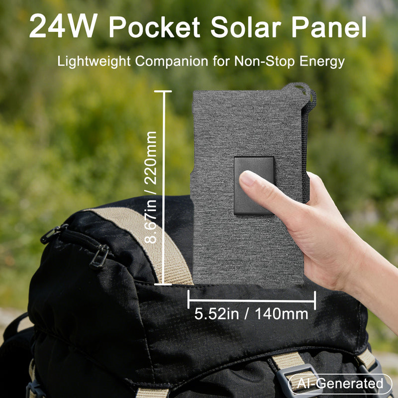 Load image into Gallery viewer, Lensun-24W-Waterproof-Solar-Charger-3