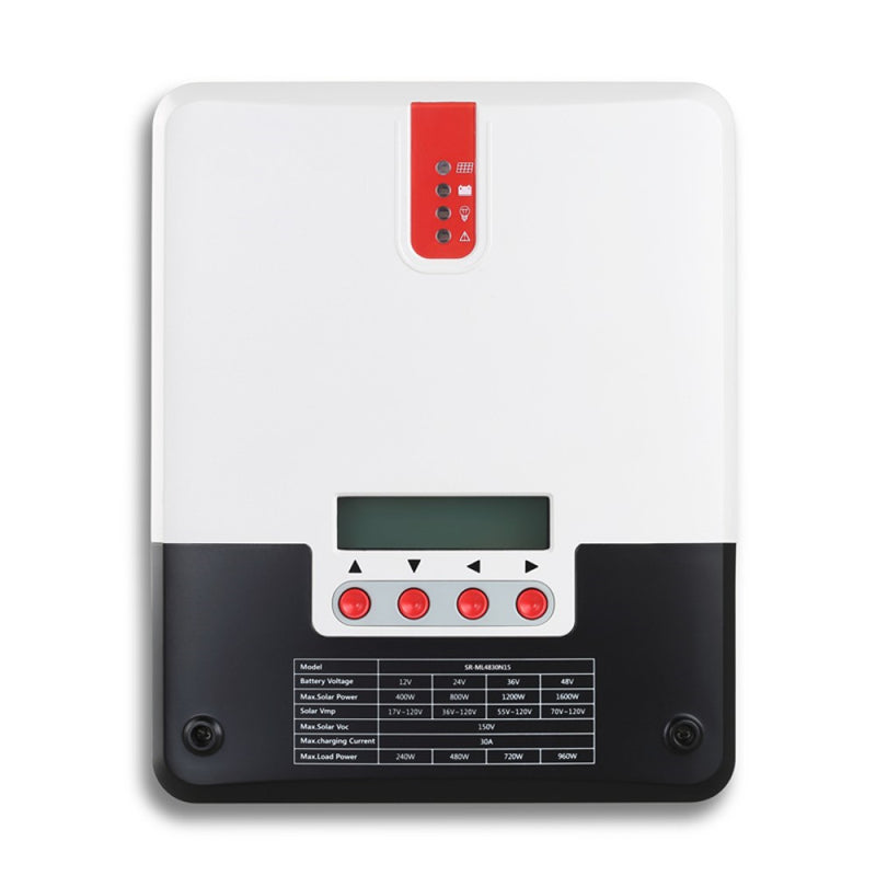 Load image into Gallery viewer, Lensun 30A 60A MPPT Solar Charge Controller for 12V 24V 36V 48V Battery