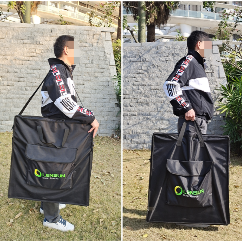 Load image into Gallery viewer, Lensun Innovative Waterproof 300W Foldable Solar Panel Suitcase
