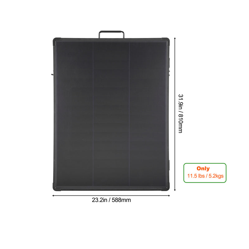 Load image into Gallery viewer, Lensun-Waterproof-300W-Portable-Solar-Panel-Suitcase-2