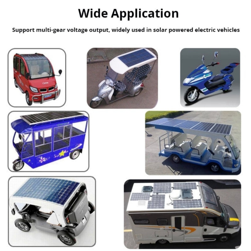 Load image into Gallery viewer, Lensun Buck Boost Solar Panel Charge Controller 24V 36V 48V 60V 72V Battery
