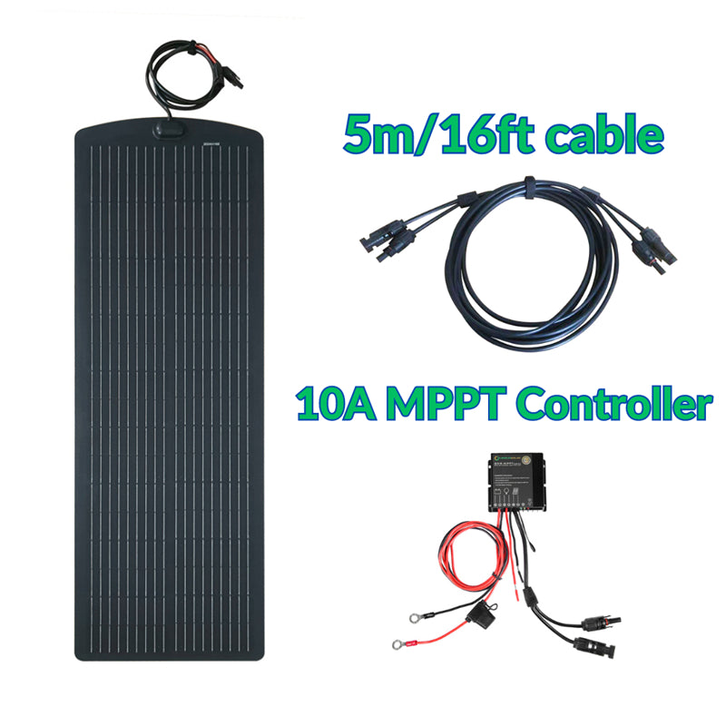 تحميل الصورة إلى عارض المعرض، LensunSolar 80W Flexible Solar Panel for iKamper Mini 2.0 & 3.0 Roof Tent