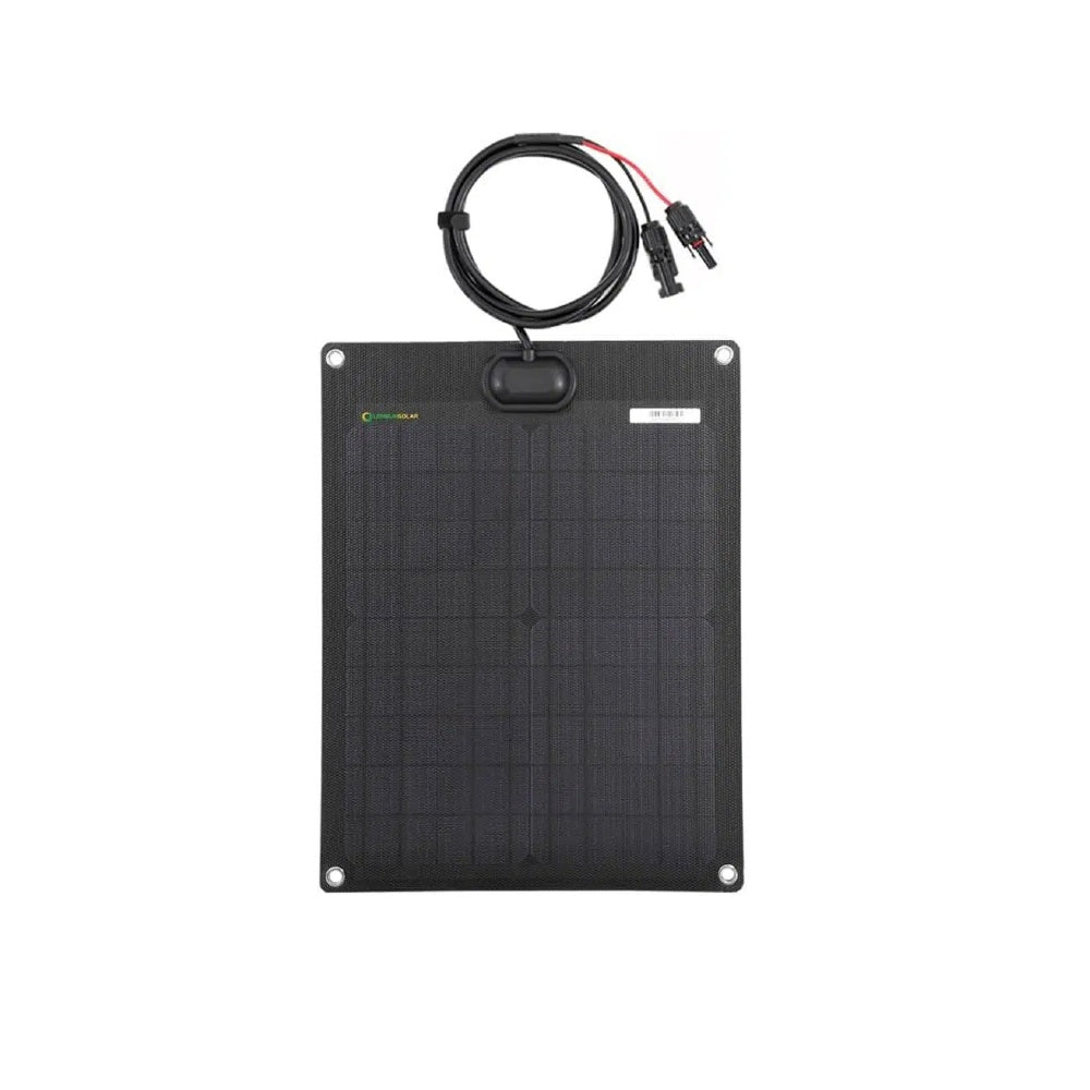 LensunSolar 20W 12V Black Flexible Solar Panel