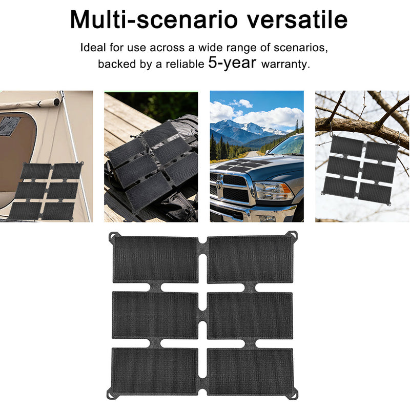 تحميل الصورة إلى عارض المعرض، Lensunsolar_24W_Waterproof_Foldable_Solar_Panel_5