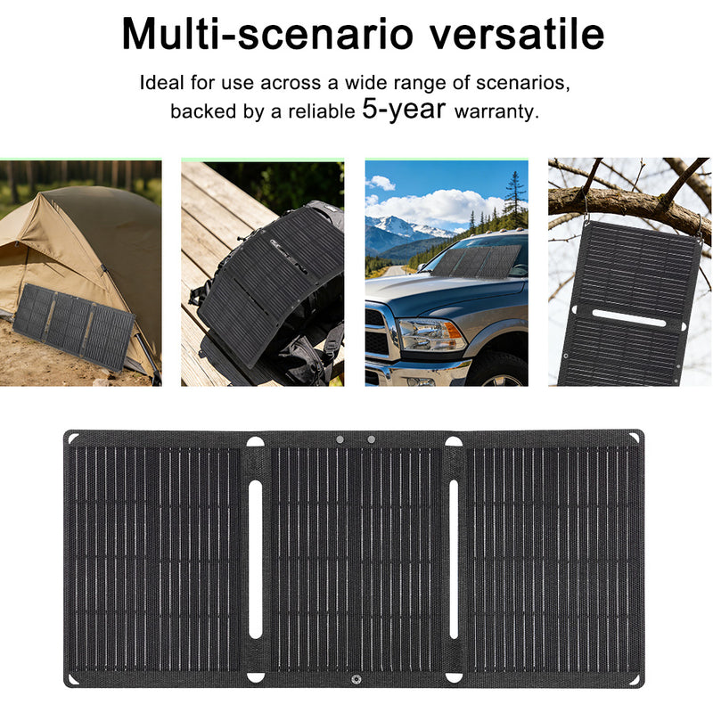 تحميل الصورة إلى عارض المعرض، Lensunsolar_30W_Waterproof_Foldable_Solar_Panel_6