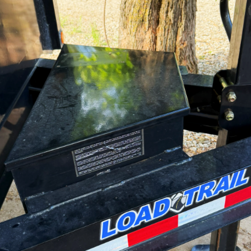 تحميل الصورة إلى عارض المعرض، Load_Trail_14k_Dump_Trailer_Tapered_Small_Storage_Box_Lensun_30W_Flexible_Solar_Panel