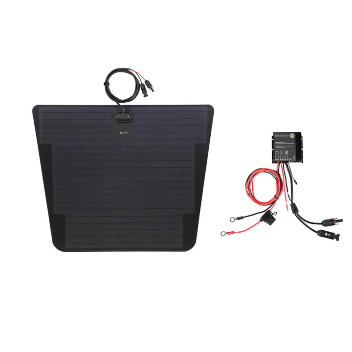 Load image into Gallery viewer, Mahindra_Roxor_Lensun_85W_Hood_Bonnet_Solar_Panel_2