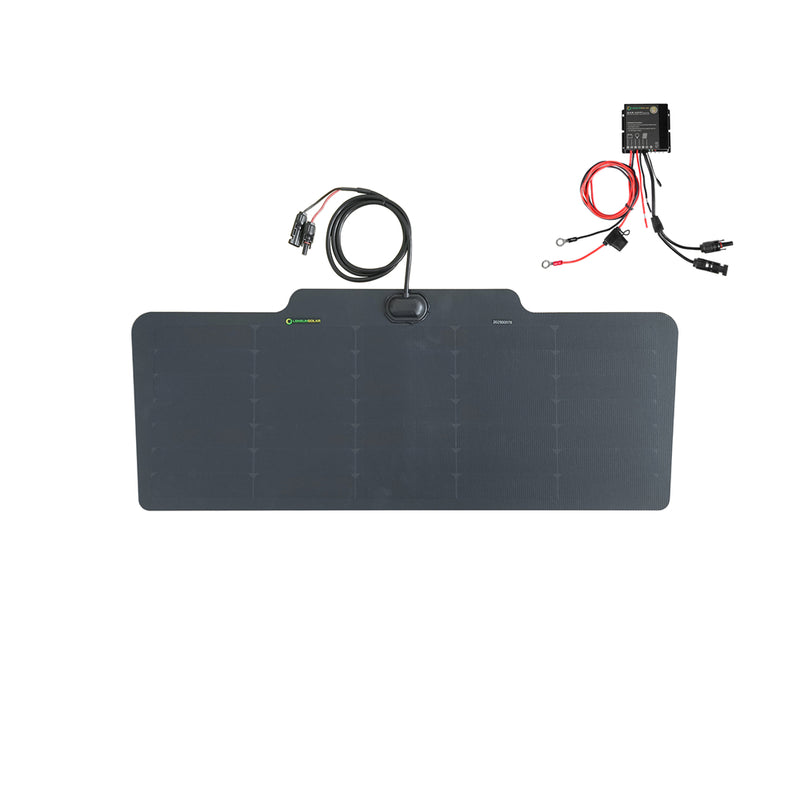 Load image into Gallery viewer, Mitsubishi Delica D5 (2007-2018) Lensun 56W Bonnet/Hood Solar Panel