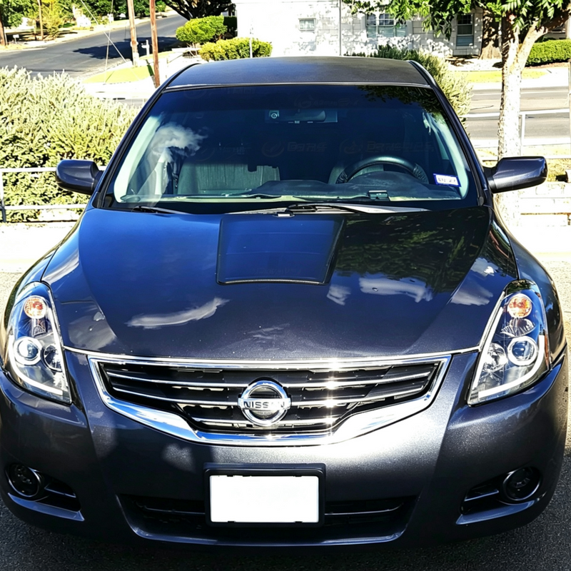 تحميل الصورة إلى عارض المعرض، Nissan-Altima-Lensun-40W-Hood-Solar-Panel-3