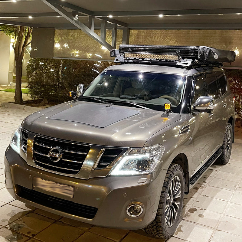 Load image into Gallery viewer, Nissan Patrol Y62 (2010-2019) Lensun 90W Bonnet Flexible Solar Panel