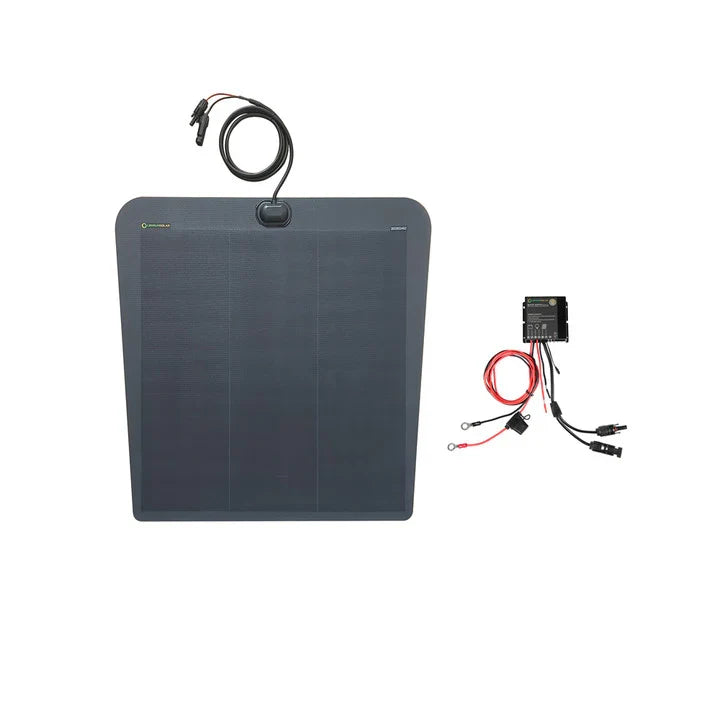 Load image into Gallery viewer, Porsche-Cayenne-Turbo-Lensun-75W-Hood-Bonnet-Flexible-Solar-Panel-2