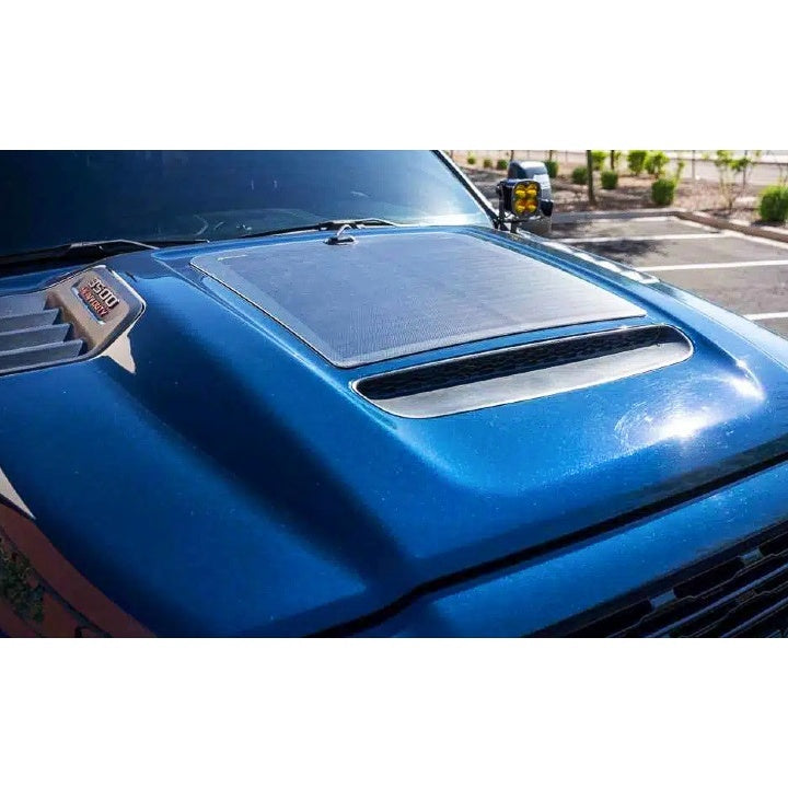 Load image into Gallery viewer, Ram_HD_Sport_2500_Lensun_75W_Hood_Solar_Panel-2