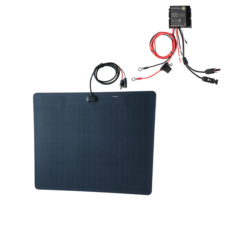 Load image into Gallery viewer, Suzuki Jimny 2nd Gen(1986-1995) Samurai Sierra Caribian Lensun 70W Hood Solar Panel-3