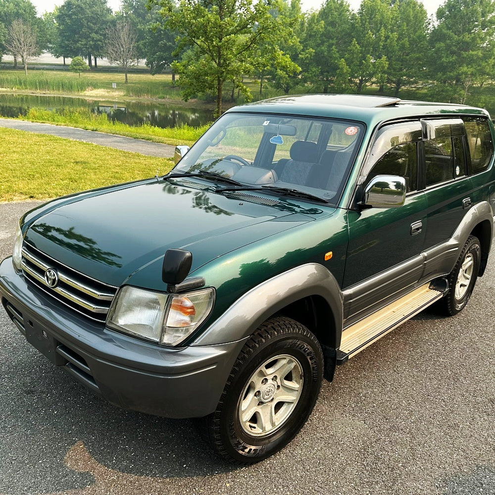 Toyota Land Cruiser Prado KZJ95 Lensun 95W Bonnet Solar Panel