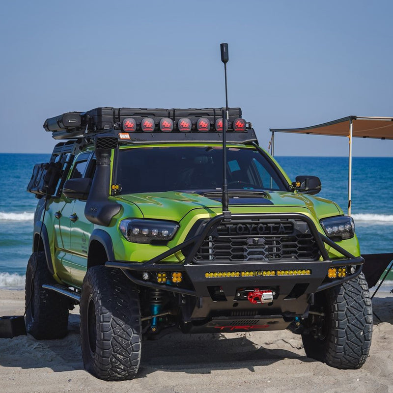 تحميل الصورة إلى عارض المعرض، تويوتا تاكوما سبورت الجيل الثالث (2016 حتى الآن) غطاء محرك السيارة Lensun 50W لوحة شمسية مرنة