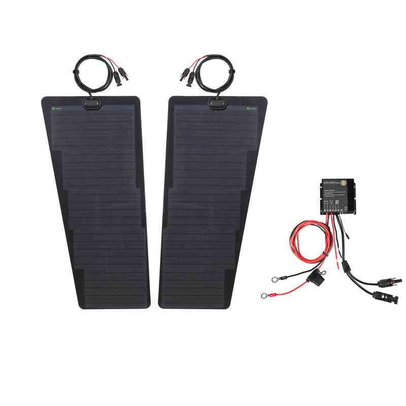 Load image into Gallery viewer, Toyota Highlander (2019-Present) Lensun 90W Hood Flexible Solar Panel-3