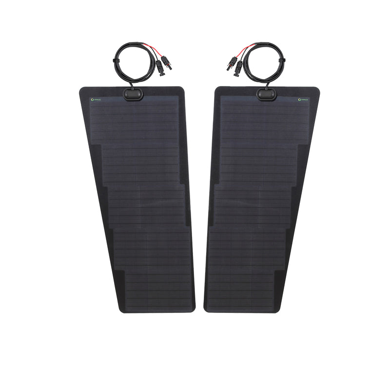 تحميل الصورة إلى عارض المعرض، Toyota LandCruiser Prado (2016-2023) Lensun 90W Hood Flexible Solar Panel-3