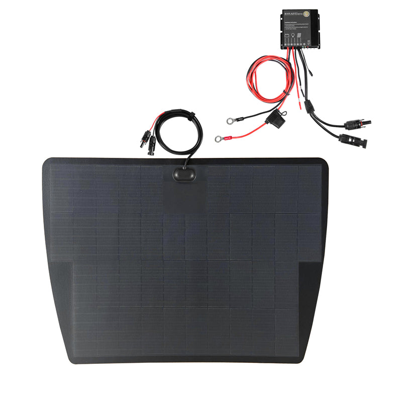 Load image into Gallery viewer, Toyota LandCruiser Prado J90 Lensun 100W Hood/Bonnet Flexible Solar Panel-3